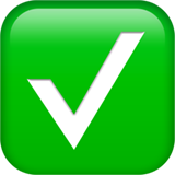 check mark